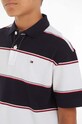 Pamučna polo majica Tommy Hilfiger KB0KB08857.128.152.PPYH mornarsko plava