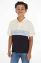 μπεζ Παιδικά βαμβακερά μπλουζάκια πόλο Tommy Hilfiger Για αγόρια