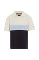 Dětská bavlněná polokošile Tommy Hilfiger KB0KB08945.128.176.PPYH béžová SS24