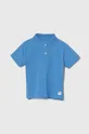 μπλε Παιδικά βαμβακερά μπλουζάκια πόλο zippy Για αγόρια