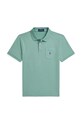 Детское хлопковое поло Polo Ralph Lauren хлопок зелёный 323942065002