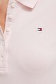 Πόλο Tommy Hilfiger ροζ WW0WW37823