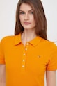 Поло Tommy Hilfiger оранжевый WW0WW37823