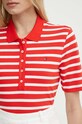 Поло Tommy Hilfiger WW0WW39531 червоний