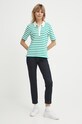 Поло Tommy Hilfiger WW0WW39531 зелёный SS24