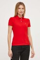 Polo tričko Tommy Jeans DW0DW17220 červená AW24
