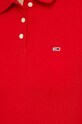 Polo tričko Tommy Jeans červená DW0DW17220