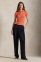 Одежда Хлопковое поло Polo Ralph Lauren 211943010 оранжевый