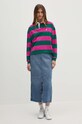 Bavlněné tričko s dlouhým rukávem Polo Ralph Lauren 211943012 zelená SS24