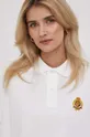 λευκό Βαμβακερή μπλούζα με μακριά μανίκια Polo Ralph Lauren
