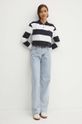 Dkny longsleeve HEART OF NY D2B4A107 czarny SS24
