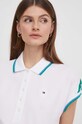 Polo tričko Tommy Hilfiger bílá WW0WW41285