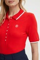 Polo tričko Tommy Hilfiger červená WW0WW41288