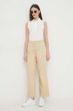 Tommy Hilfiger top WW0WW41794 beige SS24
