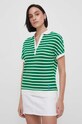 Поло Tommy Hilfiger WW0WW41889 зелёный SS24