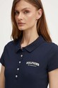 Поло Tommy Hilfiger WW0WW41895 тёмно-синий SS24