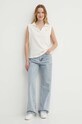 Топ Tommy Hilfiger WW0WW41284 бежевий SS24