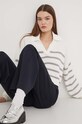 Hollister Co. sweter KI350.4025.104 biały