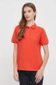 oranžová Polo tričko United Colors of Benetton Dámsky