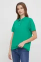 πράσινο Πόλο United Colors of Benetton Γυναικεία