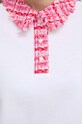 Karl Lagerfeld polo bawełniane 241W1707 biały