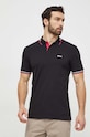 BOSS Green polo 50506193 czarny AA00
