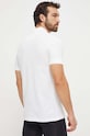 BOSS Green polo de bumbac 50507583 alb SS25