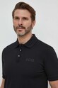 Odzież BOSS polo bawełniane 50504558 czarny