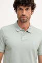 BOSS Orange polo zielony 50507803