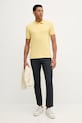 BOSS Orange tricou polo 50507803 galben NC00