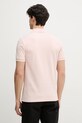 Oblečenie BOSS Orange polo tričko pánske bavlnené s elastanom Passenger 50507803 ružová