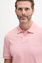 Одяг Поло BOSS Orange Passenger 50507803 рожевий
