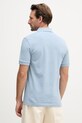 Одяг BOSS Orange поло чоловіче бавовняне з еластаном Passenger 50507803 блакитний