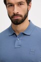 BOSS Orange tricou polo albastru 50507803