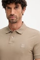 BOSS Orange tricou polo bej 50507803