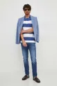 Βαμβακερό μπλουζάκι πόλο Polo Ralph Lauren μπλε