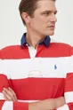 κόκκινο Βαμβακερή μπλούζα με μακριά μανίκια Polo Ralph Lauren