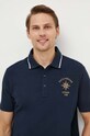 Paul&Shark polo bawełniane granatowy 24411350