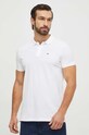 Tommy Jeans polo bawełniane bawełna biały DM0DM18312