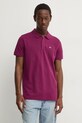 Tommy Jeans polo bawełniane różowy DM0DM18312