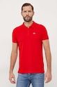 Tommy Jeans polo de bumbac regular rosu DM0DM18312
