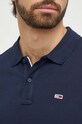 Tommy Jeans polo de bumbac bleumarin DM0DM18312