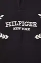 čierna Bavlnené polo tričko Tommy Hilfiger