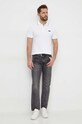 Calvin Klein poló K10K112751 fehér SS25