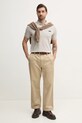 Calvin Klein tricou polo K10K112751 bej SS25