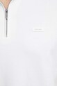 Pamučna polo majica Calvin Klein bijela K10K112754