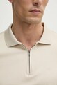 Pamučna polo majica Calvin Klein K10K112754 bež