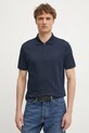 Calvin Klein polo de bumbac regular bleumarin K10K112754