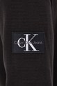 Calvin Klein Jeans longsleeve din bumbac J30J324961 negru