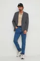 Calvin Klein Jeans polo beżowy